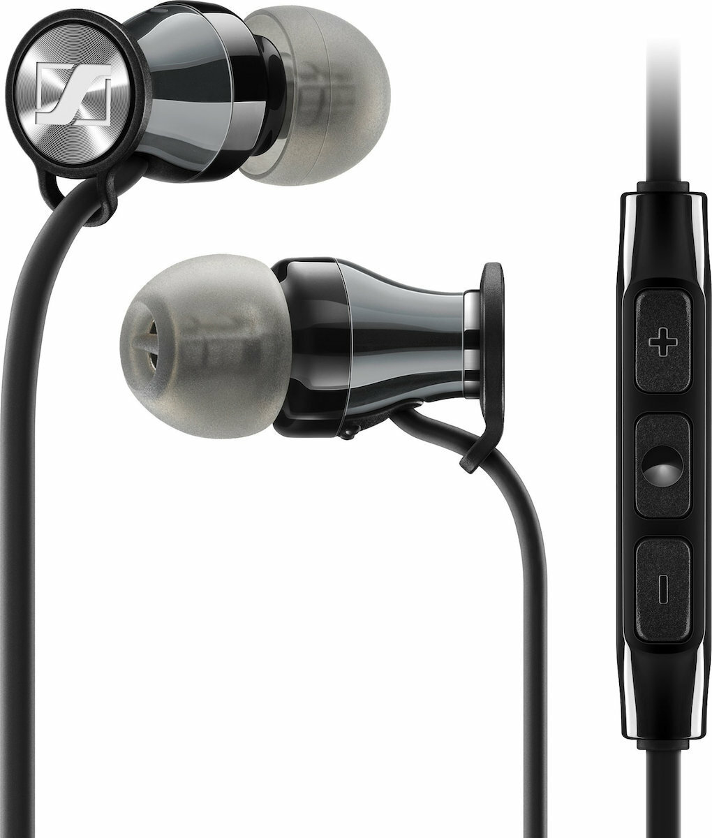 Sennheiser Momentum (iPhone) In-ear Handsfree με Βύσμα 3.5mm Μαύρο ...
