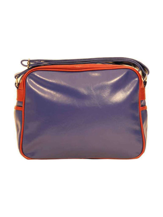 Gola Fabric Shoulder / Crossbody Bag Sintetico Fodera CUB175 with Internal Compartments & Adjustable Strap Blue