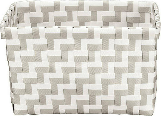 Kleine Wolke Storage Basket Plastic Natural 20x12x16.5cm 1pcs