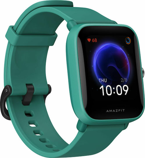 Amazfit Bip U Pro Rezistent la apă Smartwatch cu Pulsometru (Verde)