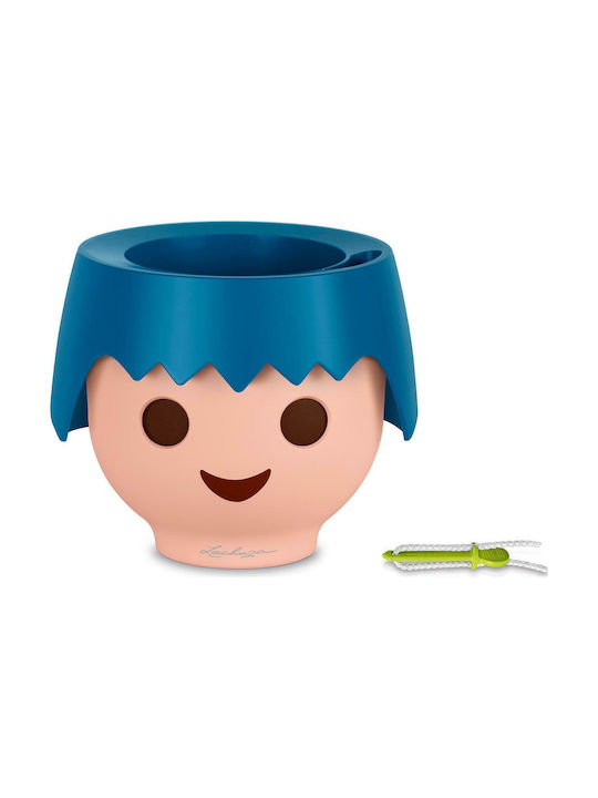 Lechuza Playmobil Ojo Самополивен Саксия Пластмаса 21x21см.