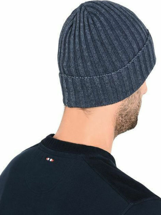 Fyre Caper Beanie Ανδρικός Σκούφος με Rib Πλέξη Blue Marine N0YGSF176