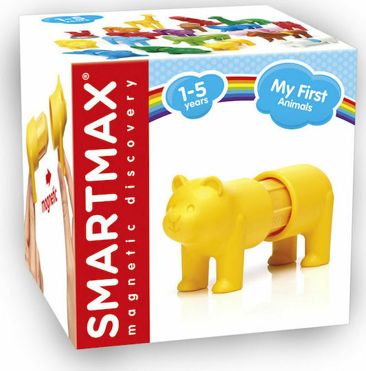 Smart Games Μαγνητικό Παιχνίδι Κατασκευών My First Animals για Παιδιά 5+ Ετών (Διάφορα Σχέδια) 1τμχ SMX151