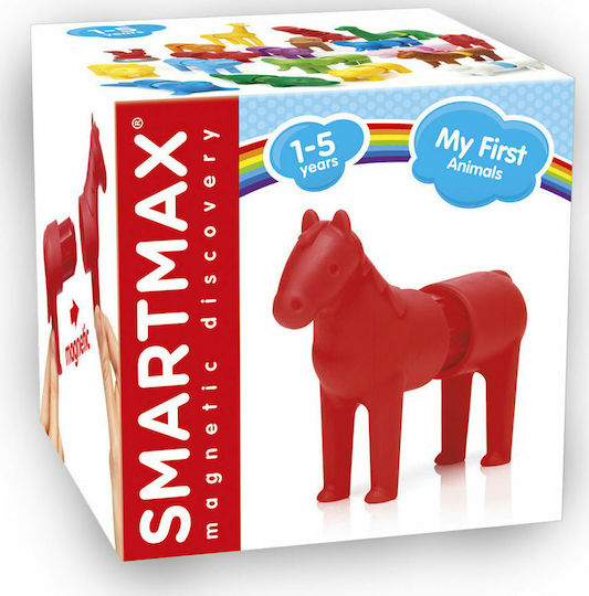 Smart Games Μαγνητικό Παιχνίδι Κατασκευών My First Animals για Παιδιά 5+ Ετών (Διάφορα Σχέδια) 1τμχ SMX151