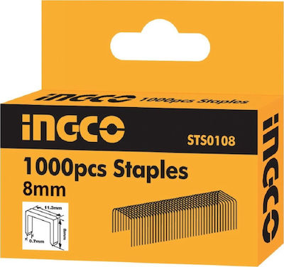 Ingco STS0112 Staples 12x0.7mm 1000pcs