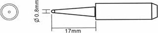 Yihua Soldering Iron Tip Soldering Iron Tip YH-0.8/TIP