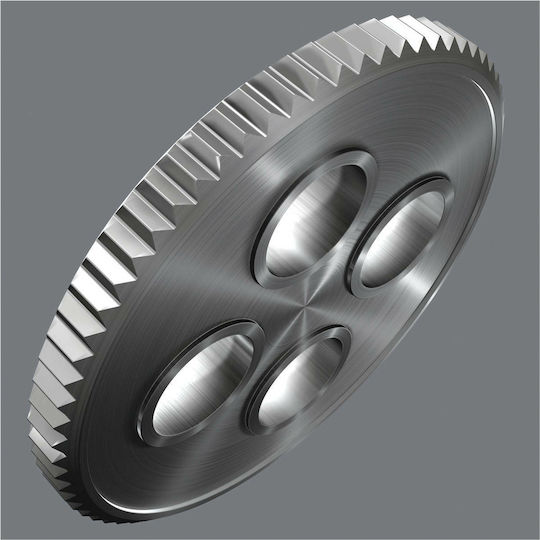 Wera Ratschen 8004 A Zyklop 72 Zähne mit Vierkant 1/4" Länge 14.1cm.
