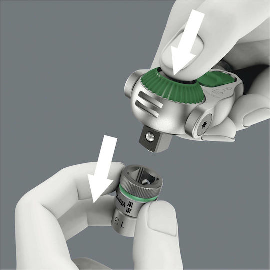 Wera Καστάνια A Zyklop Speed με Καρέ 1/4"