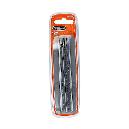 Tactix Lame de Fierăstrău Arcuit 130mm 12buc