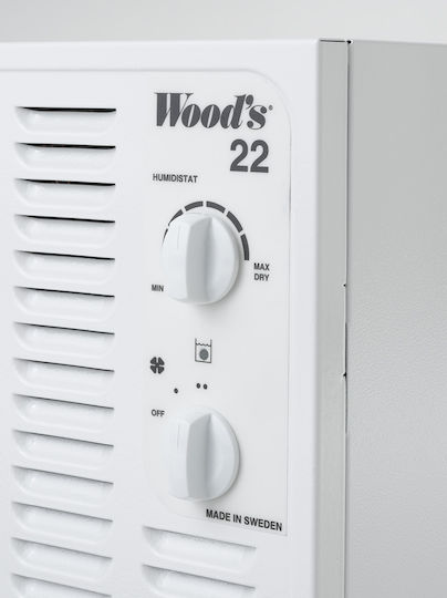 Wood's SW22FW Dehumidifier with Compressor 13.5lt