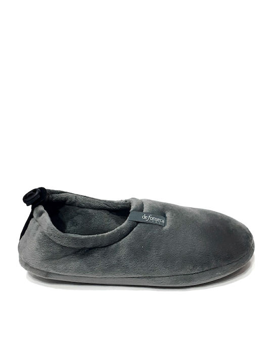 De Fonseca Aosta M15 Heel Enclosed Men's Slipper Gray