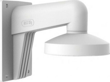 Hikvision Стойка за Камери на CCTV Системи Метална стена монтаж Бял (Φ140мм) White DS-1273ZJ-140-DM45
