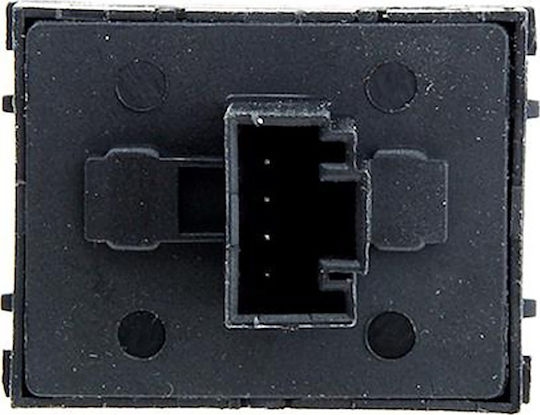 NTY Car Window Switch for Volkswagen Golf / Amarok / Eos / Fox / Jetta / Polo 4pin Black