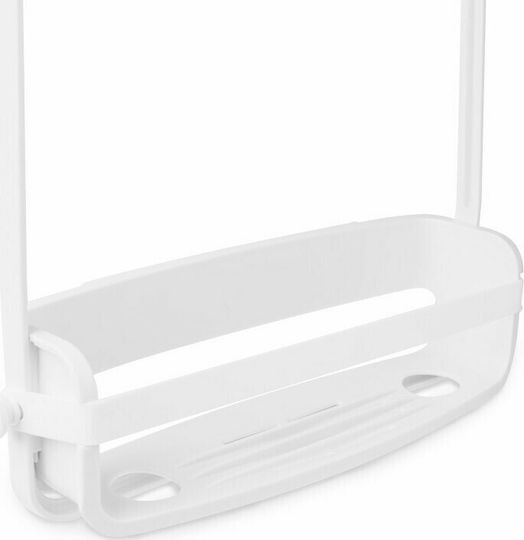 Umbra Wall Mounted Bathroom Shelf Plastic with 2 Shelves 31.8x9.5x64.8cm White