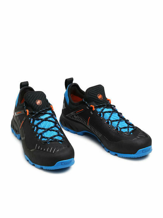 Mammut Alnasca Knit II Low GTX Men's Waterproof Hiking Shoes With Gore-Tex Membrane Black
