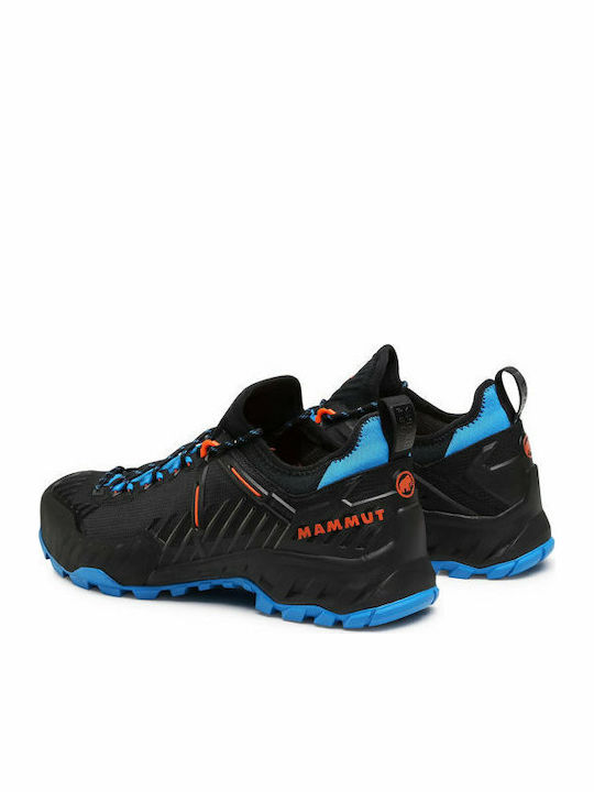 Mammut Alnasca Knit II Low GTX Men's Waterproof Hiking Shoes With Gore-Tex Membrane Black