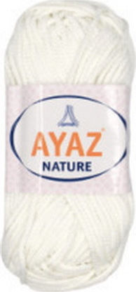 Ayaz Nature Μικροπολυεστέρας White 1000 70m 100gr