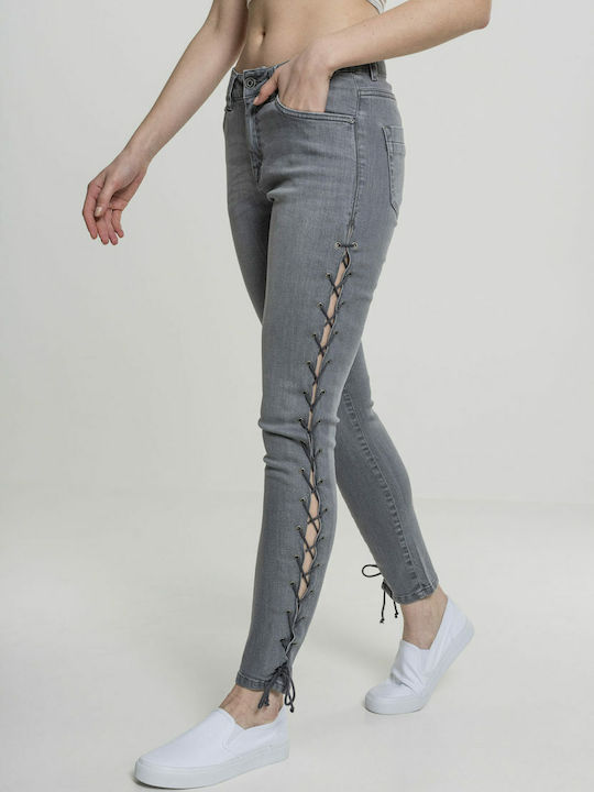 Women's Jean Trousers in Skinny Fit Gray