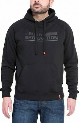 Pentagon Phaeton "Born For Action" Hoodie Sweatshirt in Schwarz Farbe K09021-BA-01XS