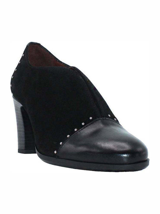 Hispanitas Leather Women's Ankle Boots Black