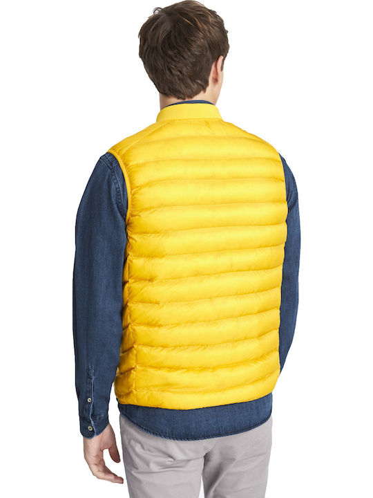 Celio Nuless Ärmellos Herren Jacke Puffer Gelb