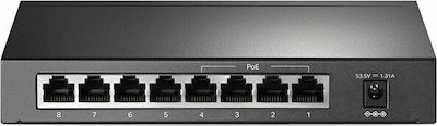TP-LINK TL-SG1008P v4 Unmanaged L2 PoE Switch με 8 Θύρες Gigabit (1Gbps) Ethernet