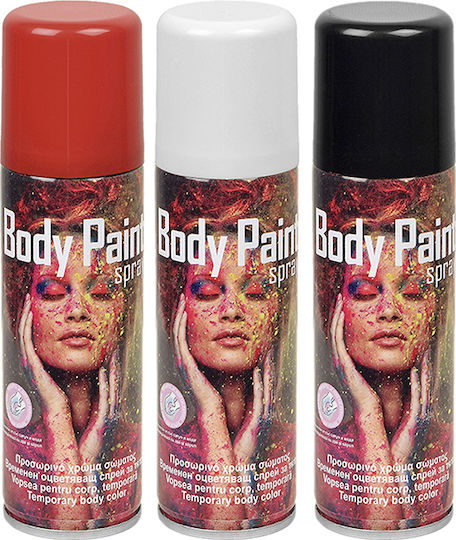 Carnival Body Painting for Halloween 125ml White