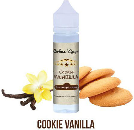 VDLV Flavor Shot Cookie Vanilla 15ml/60ml 1τμχ