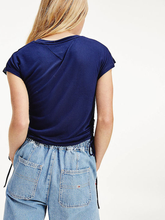 Tommy Hilfiger Γυναικείο T-shirt Navy Μπλε
