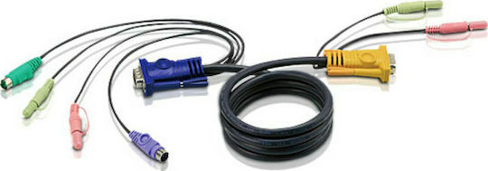 Aten KVM Cable 2L-5303P 3m για το CS1758 PS/2