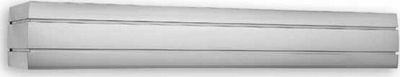 Anartisi Metope Cortina Rod MT97 100cm. Metalic Inox