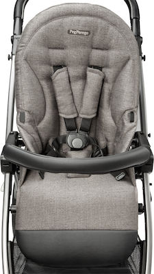 Peg Perego New Book Reglabil Cărucior pentru Bebeluși Potrivit pentru Nou-născut City Grey 10.8kg 02963BA53PL00