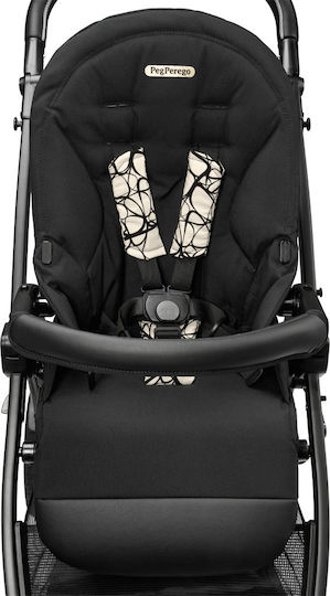 Peg Perego New Book Modular SL Ρυθμιζόμενο Καρότσι 3 σε 1 Kατάλληλο για Nεογέννητο Graphic Gold 12.3kg