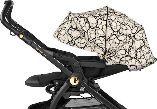 Peg Perego New Book Modular SL Ρυθμιζόμενο Καρότσι 3 σε 1 Kατάλληλο για Nεογέννητο Graphic Gold 12.3kg