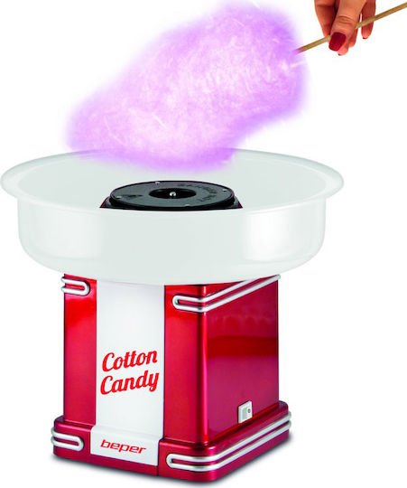 Beper 90.396 Candy Floss Maker 31.5cm Red