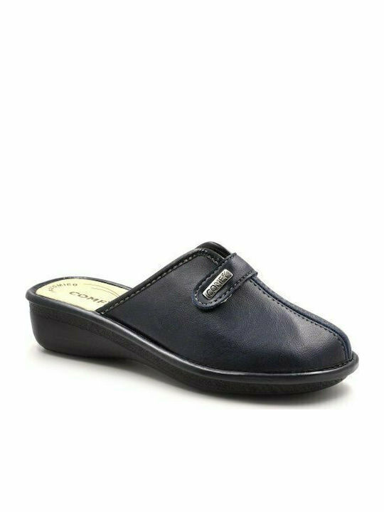 100 Anatomice Din Piele Papuci de Damă Negre