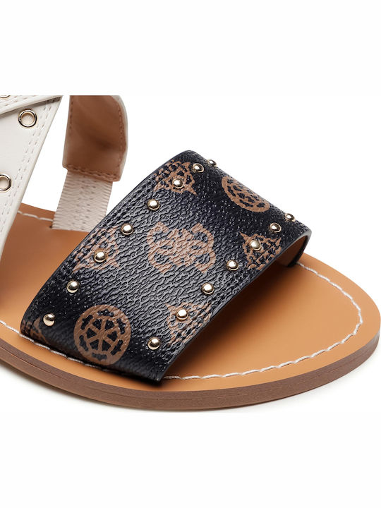 Cevie Leather Women's Flat Sandals