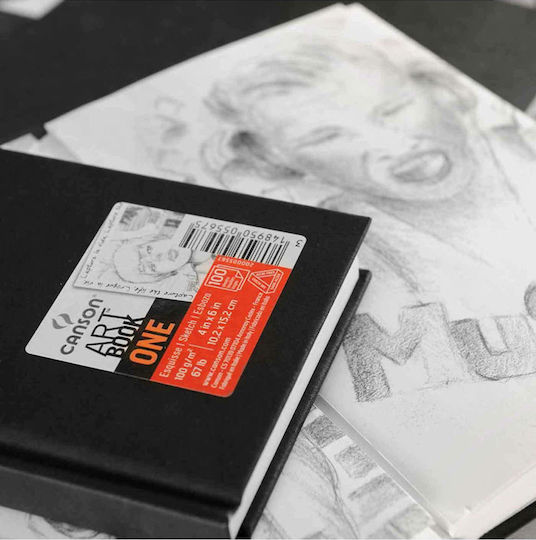 Canson Μπλок за скици Скицник Art Book One 10,2x15,2см 100 листа