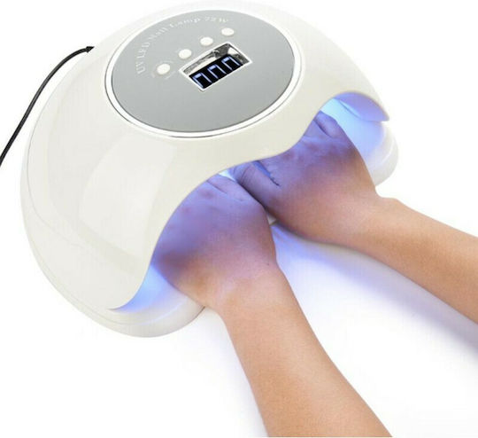 Sun Sun H2 Plus Лампа за изпичане на нокти UV / LED 96W Черен