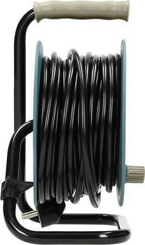 Orno Extension Reel Cord 3 x 1mm²/15m Gray