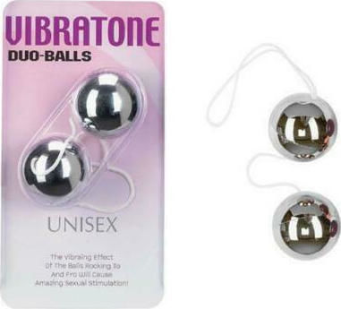 Seven Creations Vibratone Duo Balls Vaginalbälle Silber
