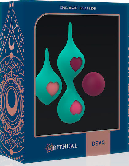 Rithual Deva Pelvic Training Set Κολπικές Μπάλες Τιρκουάζ