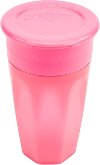 Dr. Brown's Baby Cup made of Plastic Pink 300ml for 9m+m+