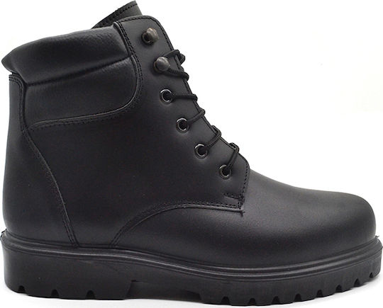 Aeropelma Military Half Boots Duetto 5 Leather Black 5