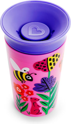 Munchkin Cănuțe pentru Copii și Bebeluși Miracle 360° Wildlove Sippy din Plastic Multicolor 2buc 266ml pentru m+