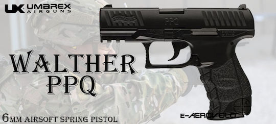 Umarex Аеропистолет Принадлежащо на пружина Walther PPQ Spring 6мм