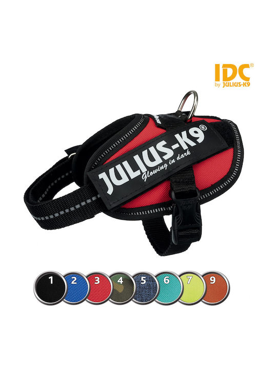 Julius K9 Σαμαράκι Σκύλου Γιλέκο IDC Powerharness Camouflage Πράσινο Mini 49 - 67cm
