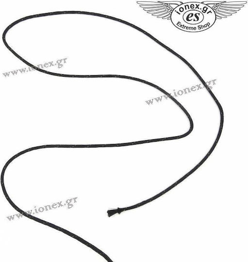 Survivors Survivors Seil Durchmesser 3mm Länge 1m Schwarzes Seil Artänis Schwarz