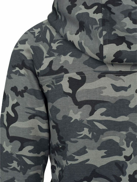 Herren Jacke mit Kapuze Mehrfarbig