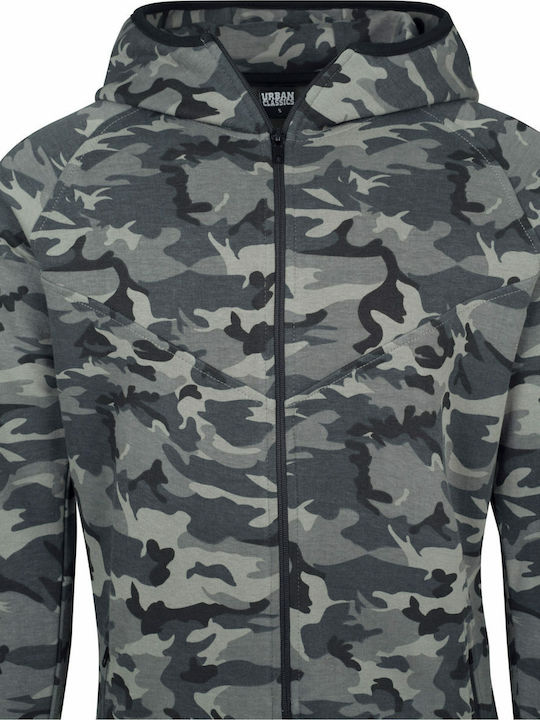 Herren Jacke mit Kapuze Mehrfarbig